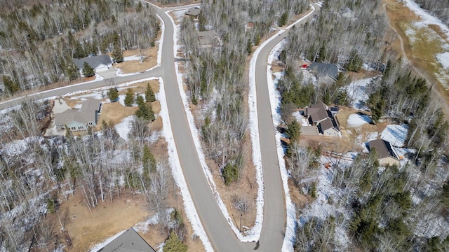 112 Bay Rd, Coleraine, MN 55722 - view of snowy aerial view