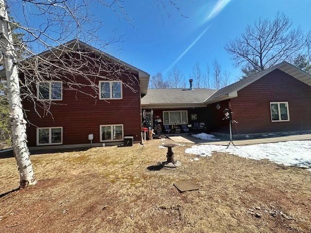 112 Bay Rd, Coleraine, MN 55722 - view of rear view of property