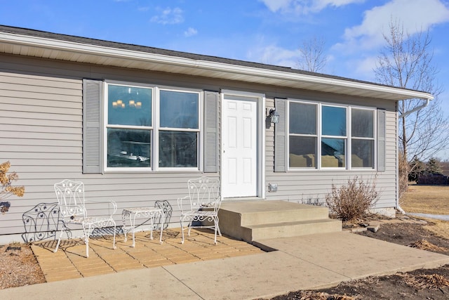 exterior space featuring a patio area