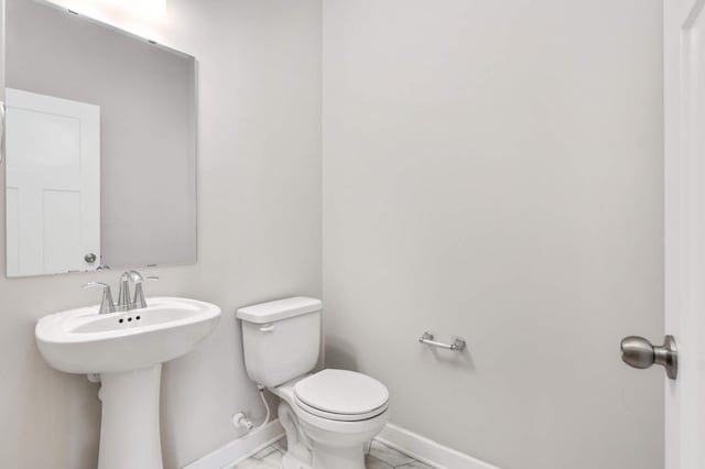 bathroom with toilet