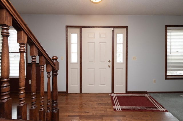 view of entrance foyer