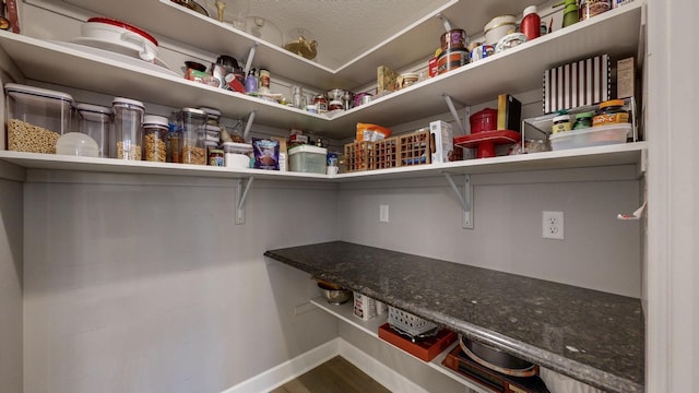 view of pantry