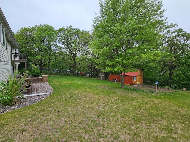 8785 Ilex Pl NW, Rice, MN 56367 - view of green lawn featuring view of scattered trees