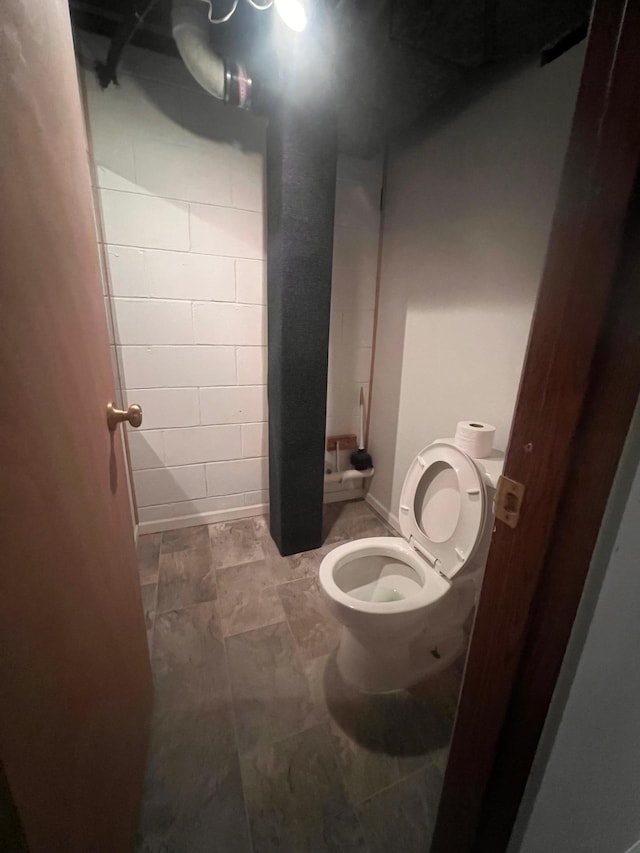 bathroom with toilet