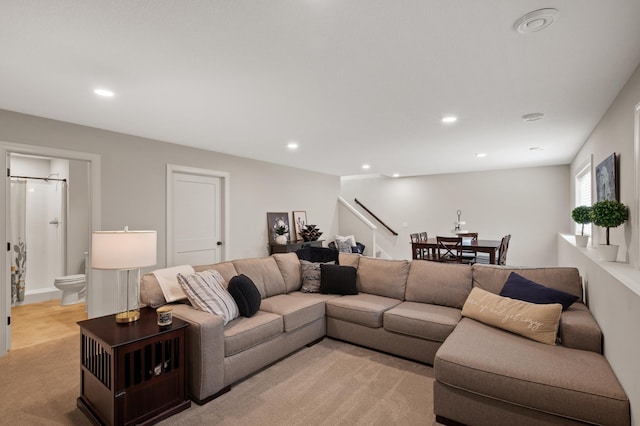 view of living room