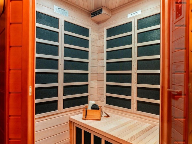 view of sauna / steam room