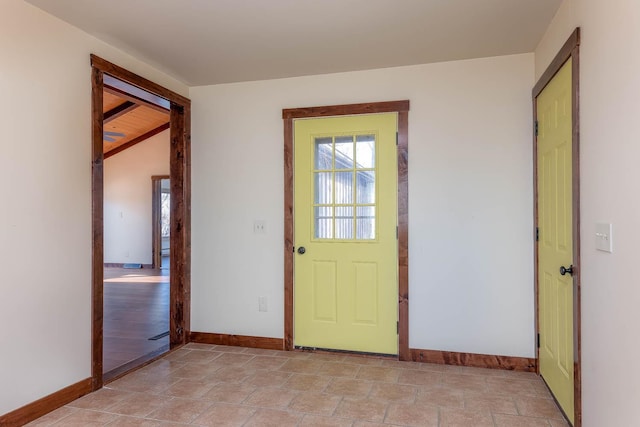 view of foyer