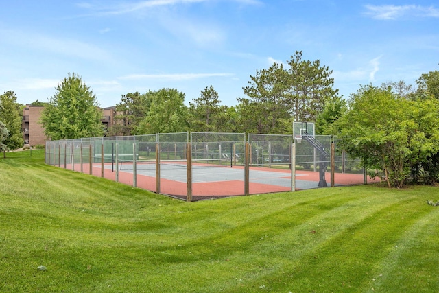 9700 Portland Ave S Unit 226, Bloomington, MN 55420 - view of tennis court featuring community basketball court