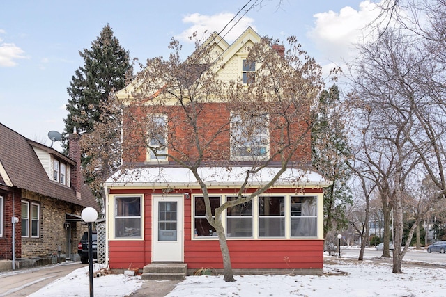 view of front of house