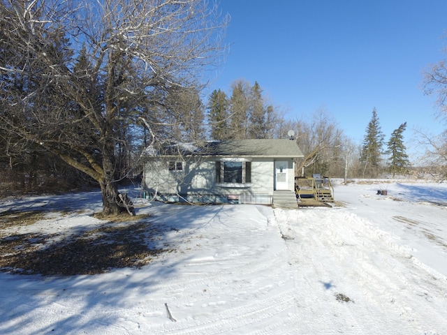 view of ranch-style house