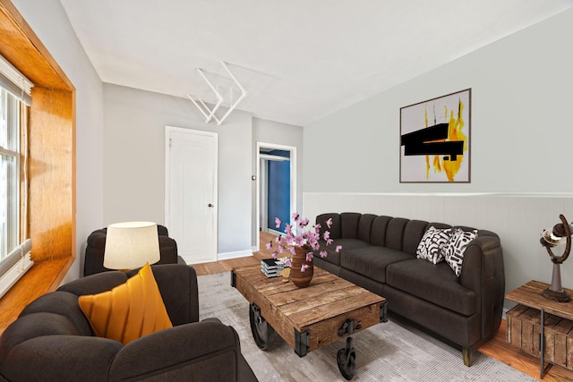 3421 Hennepin Ave Unit 5, Minneapolis, MN 55408 - living area with wood finished floors
