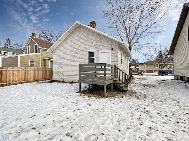906 12th St N, Fargo, ND 58102 - view of snow covered property