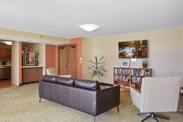 view of living room