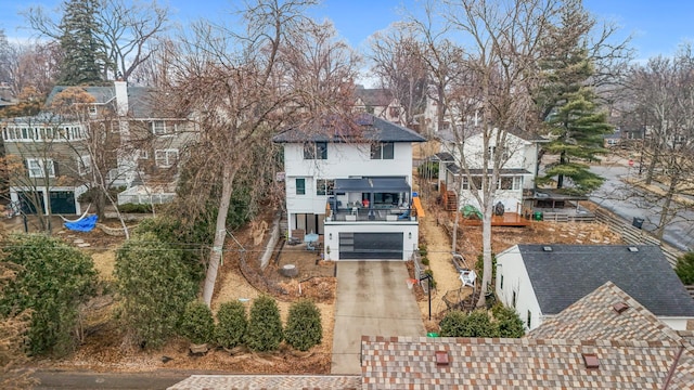 exterior space with driveway