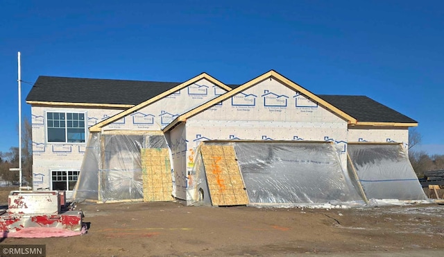 view of property under construction