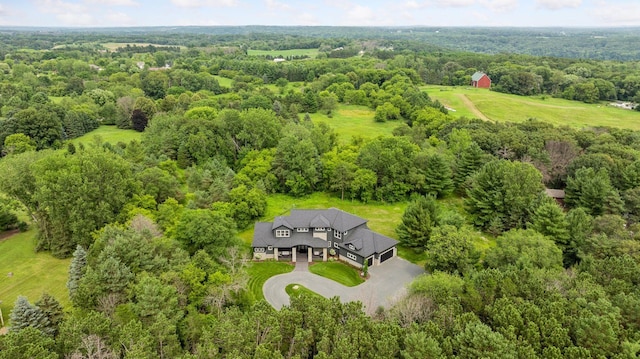 9533 Otchipwe Ave N, Stillwater, MN 55082 - birds eye view of property with a view of trees