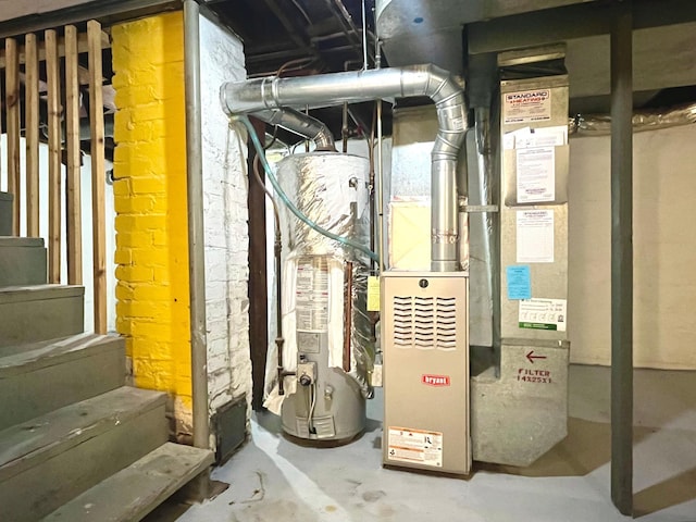 utilities with gas water heater