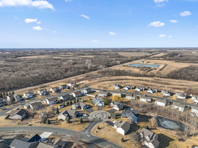 birds eye view of property featuring a residential view