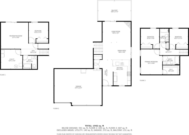 18943 Ivanhoe St NW, Elk River, MN 55330 - floor plan