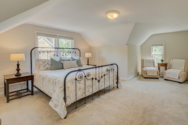 5524 Columbus Ave, Minneapolis, MN 55417 - carpeted bedroom with lofted ceiling and multiple windows