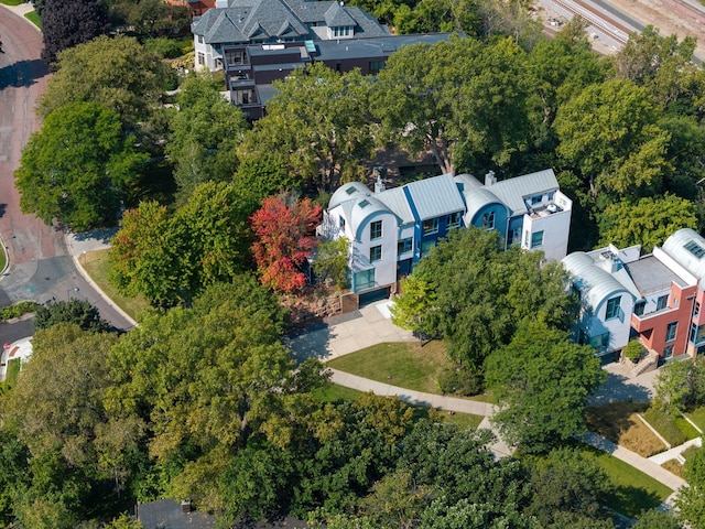 1128 Kenwood Pkwy, Minneapolis, MN 55403 - bird's eye view with a residential view