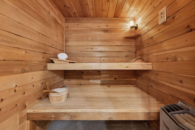 view of sauna / steam room