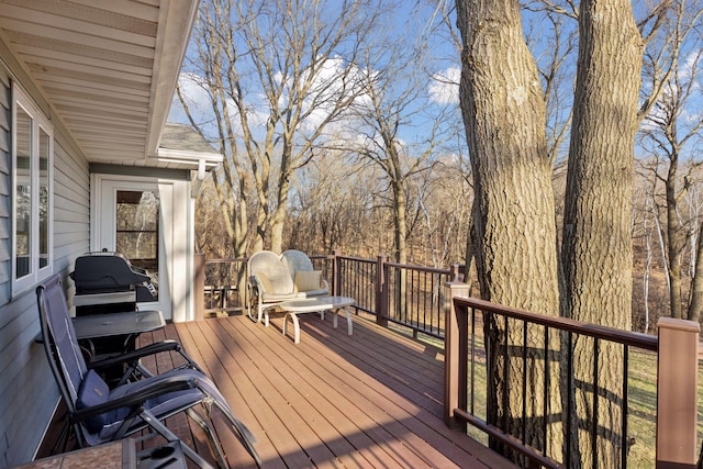 view of deck