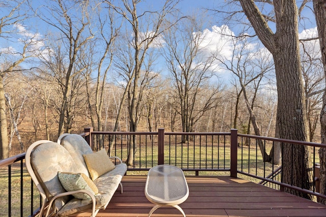 view of deck