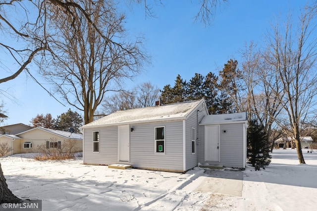 view of front of house