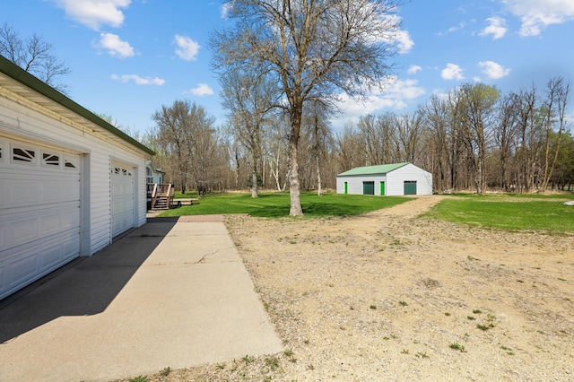 59001 County Highway 8, Sebeka, MN 56477 - view of green lawn featuring an outbuilding