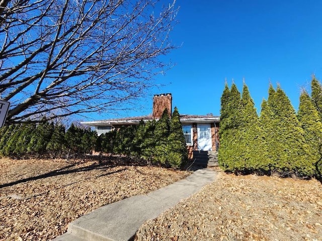 view of front of house