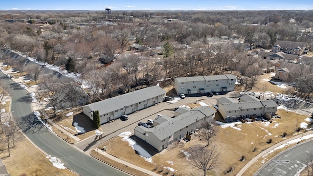 birds eye view of property featuring a residential view