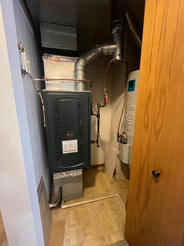 utilities with water heater