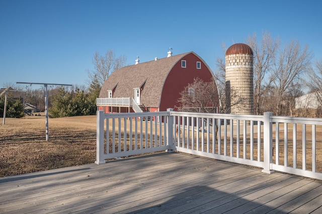 view of deck