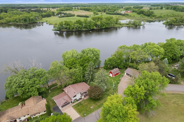 1697 Shore Dr, Arthur Twp, MN 55051 - bird's eye view of a nearby body of water