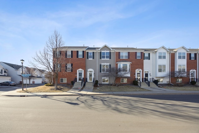 view of townhome / multi-family property