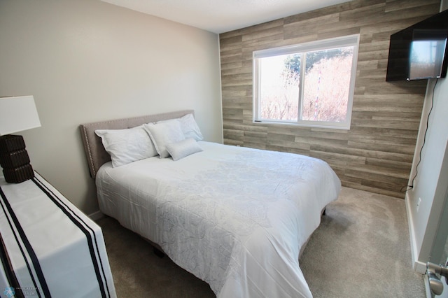 bedroom featuring carpet flooring