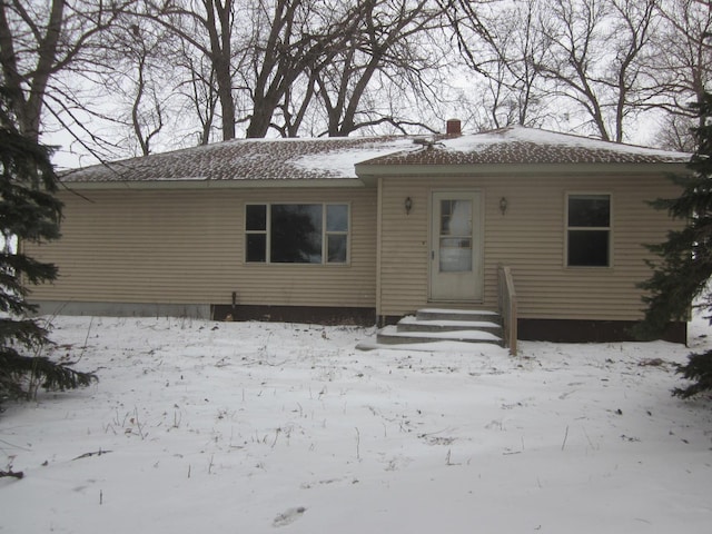 view of front of house