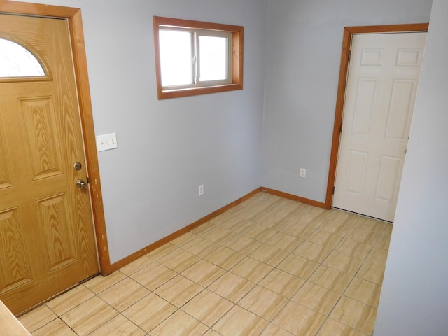 entryway featuring plenty of natural light