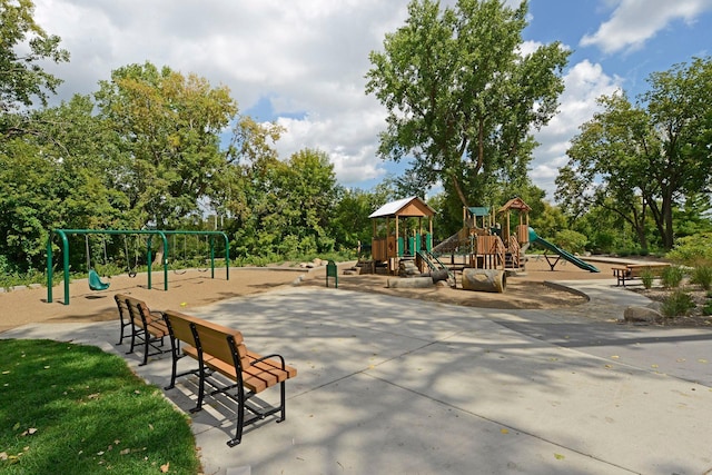 view of playground