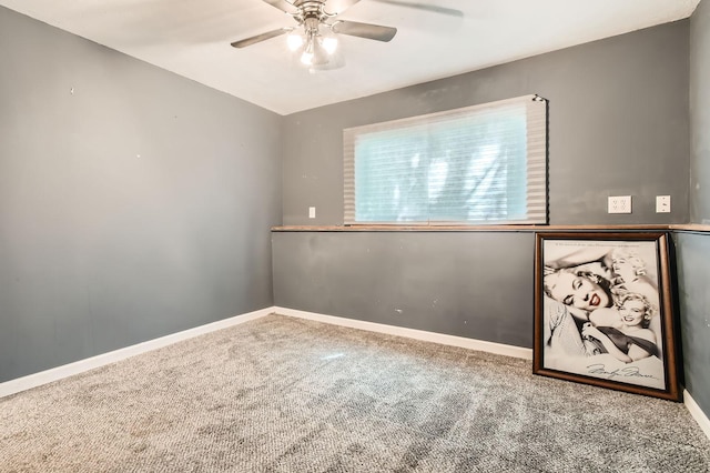 11132 100th Pl N, Maple Grove, MN 55369 - carpeted spare room with a ceiling fan and baseboards