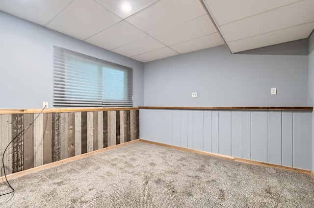 11132 100th Pl N, Maple Grove, MN 55369 - spare room with carpet and a drop ceiling