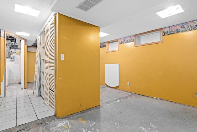 990 Virginia St, Saint Paul, MN 55117 - hall with unfinished concrete flooring
