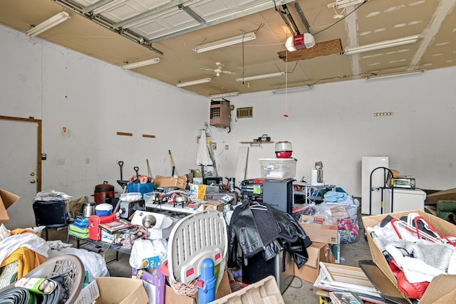 990 Virginia St, Saint Paul, MN 55117 - garage with a garage door opener