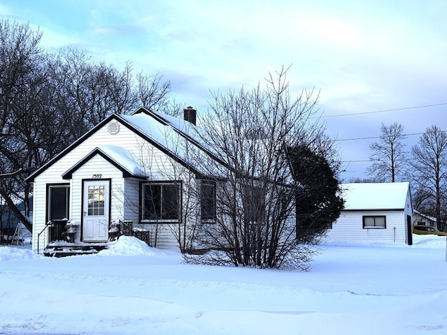 view of front of house