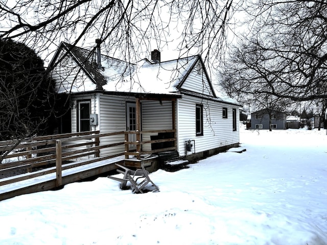 view of front of house