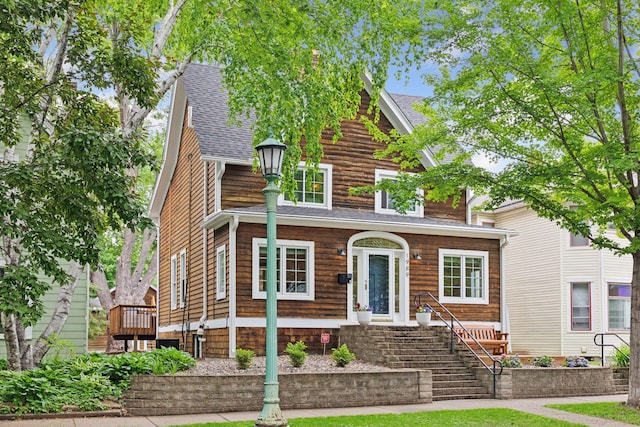 1989 Iglehart Ave, Saint Paul, MN 55104 - view of front of property with roof with shingles