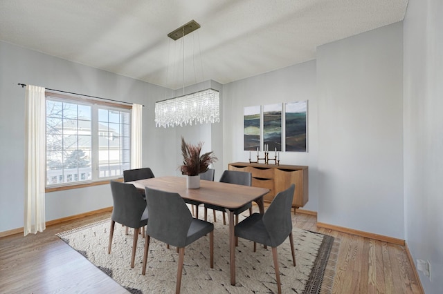 dining area featuring light hardwood / wood-style floors