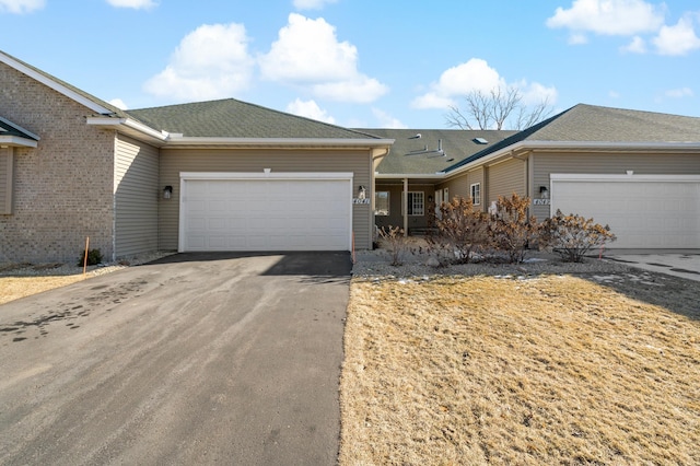 ranch-style house with a garage