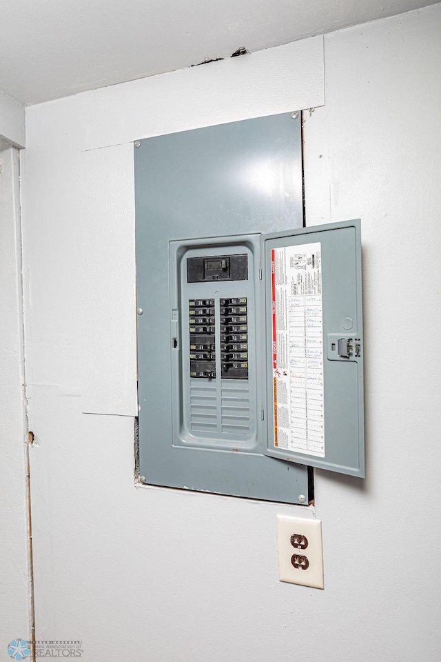 utilities featuring electric panel